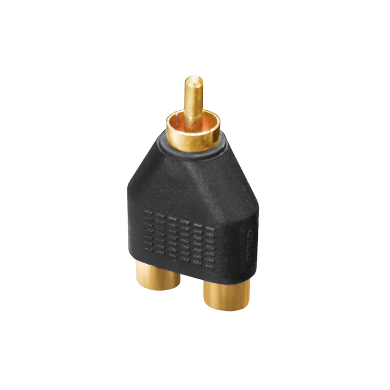 Dynavox Cinchadapter Stecker-2 x Buchse