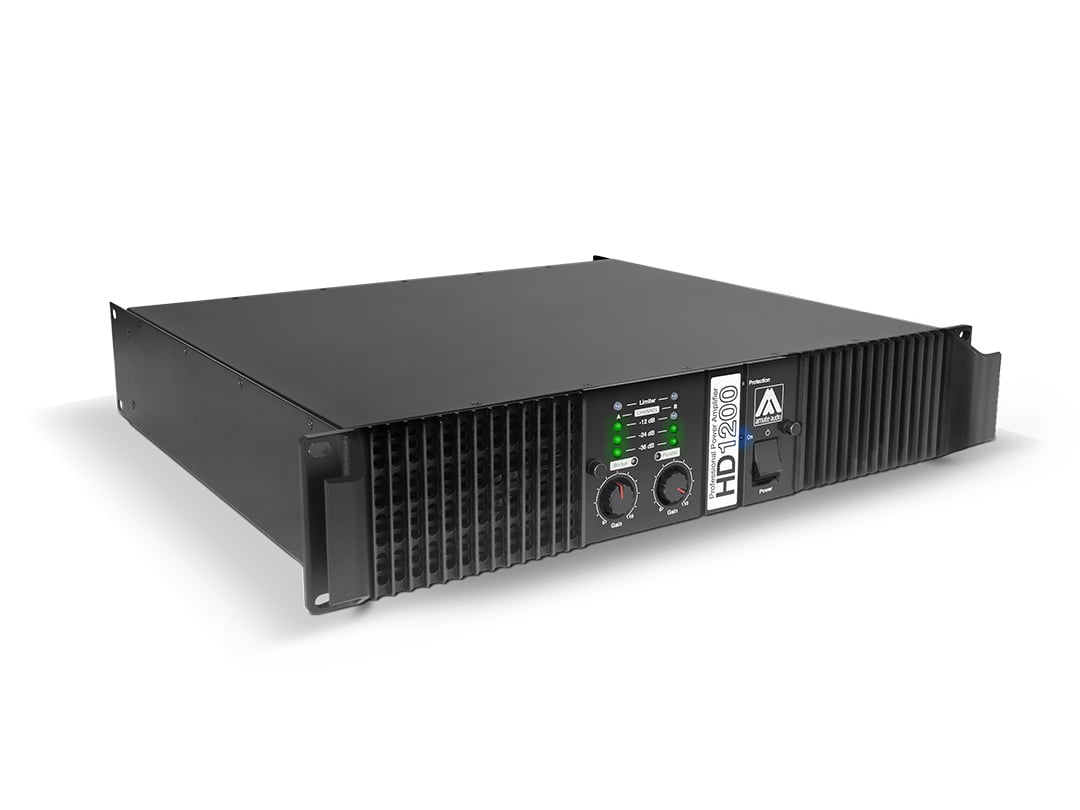 Amate HD1200 2 Kanal Class A/B Verstärker Amate HD1200 2 Kanal Class A/B Verstärker