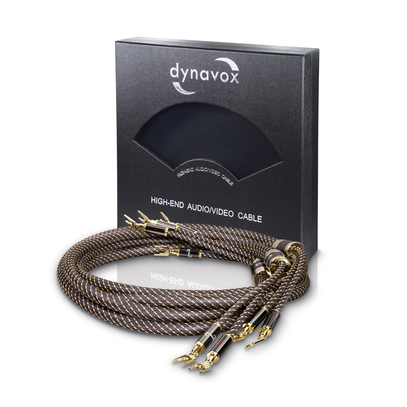 Dynavox Black Line LS-Kabel 2 x 5m OFC 2 x 4mm²