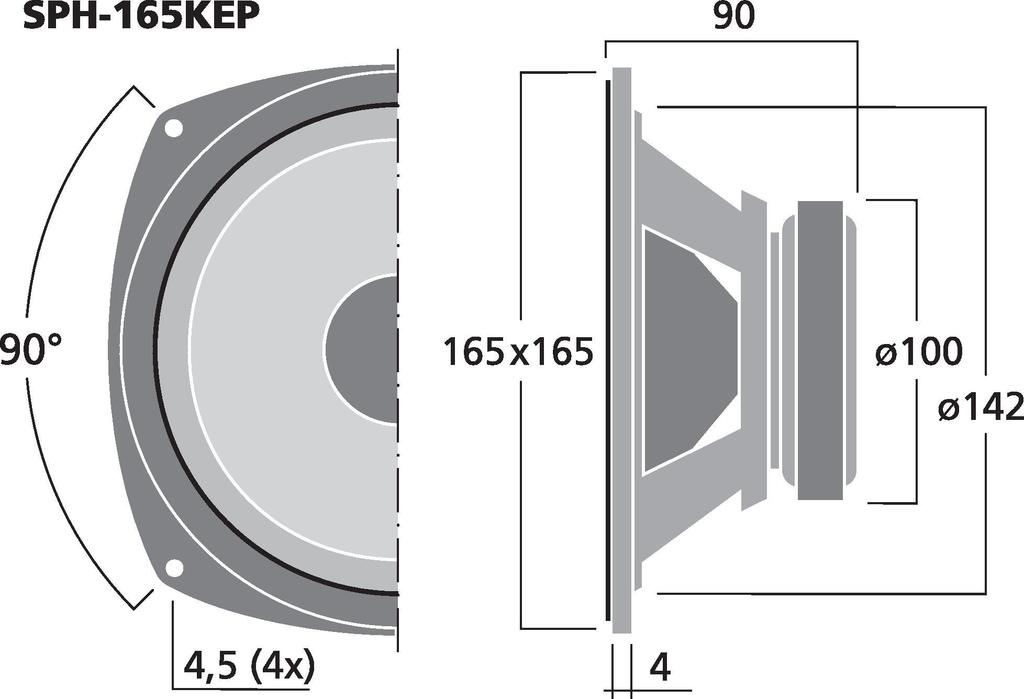 Monacor SPH-165KEP