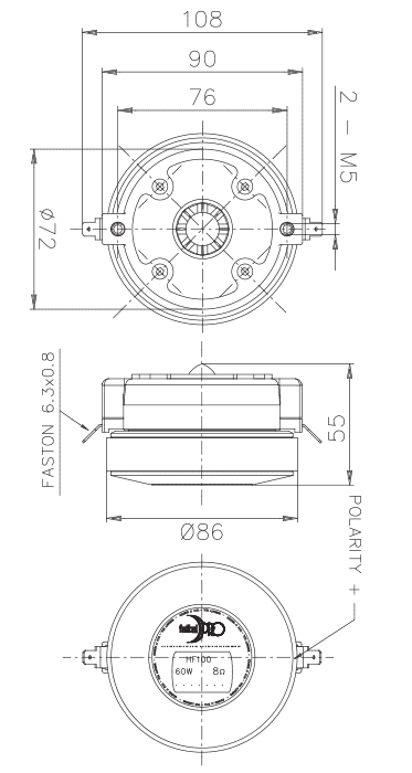 Faital PRO HF100