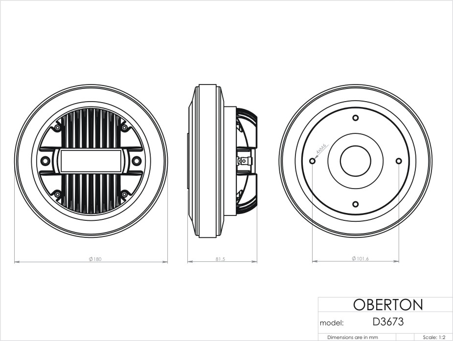 Oberton D3673