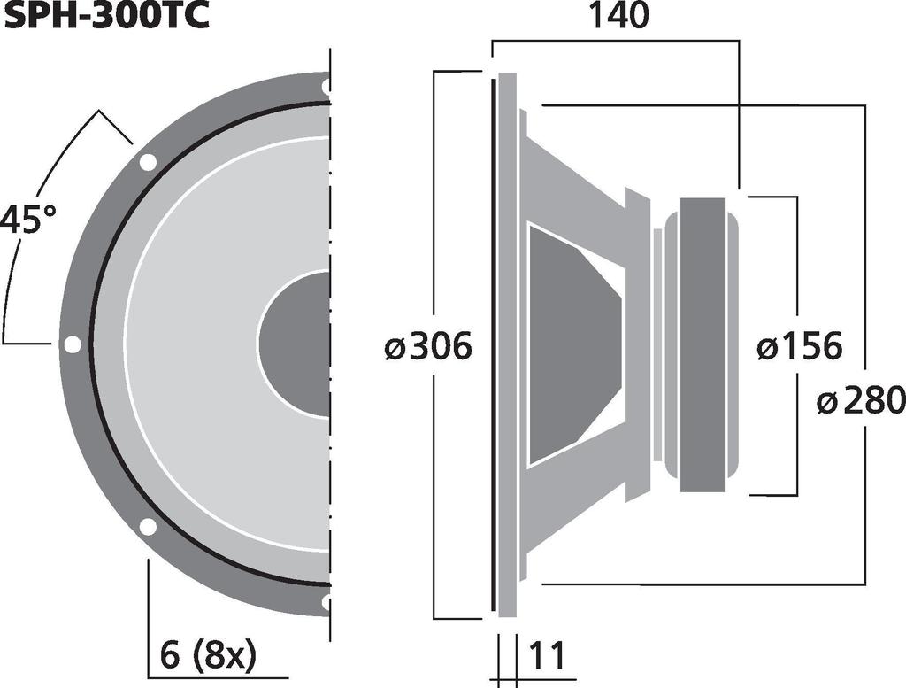 Monacor SPH-300TC