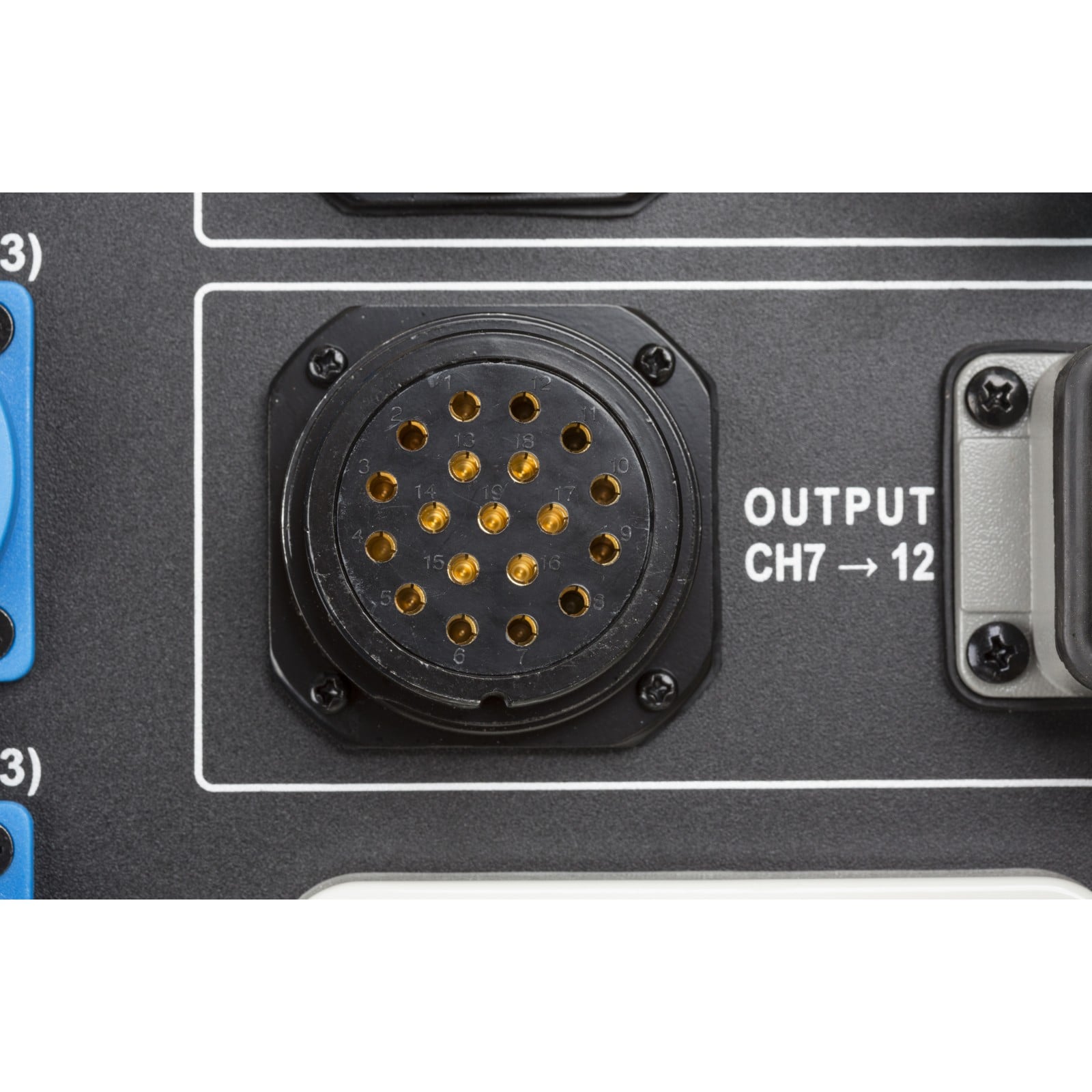 Briteq PD-63SH 3-Phasen Stromverteiler Briteq PD-63SH 3-Phasen Stromverteiler