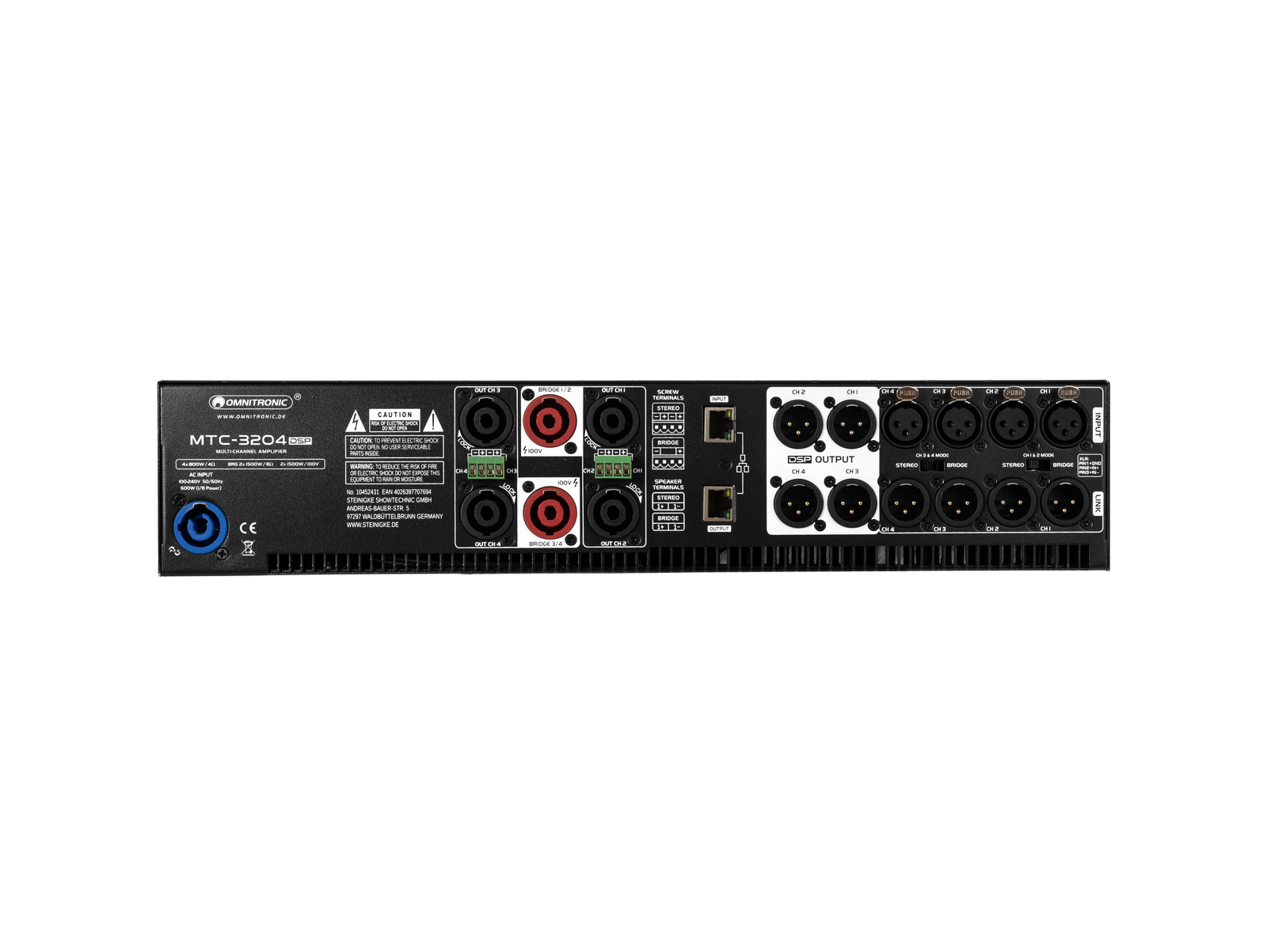 OMNITRONIC MTC-3204DSP