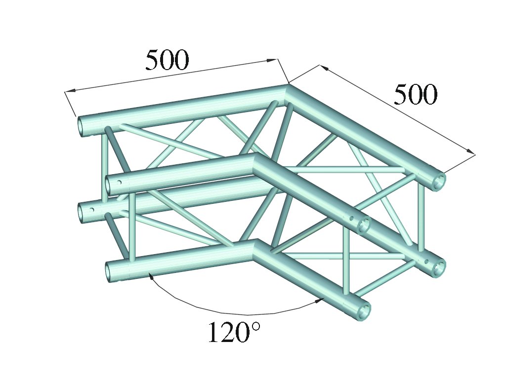 ALUTRUSS QUADLOCK S6082C-22 2-Wege-Ecke 120