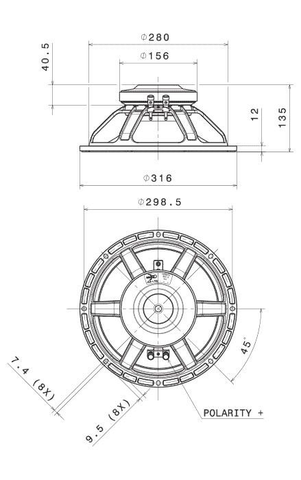 Faital PRO 12PR310