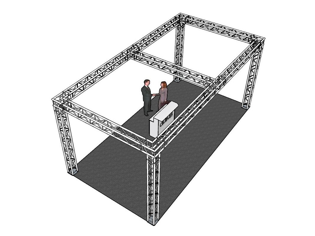 ALUTRUSS Traversenset QUADLOCK 6082 Rechteck 7,71x4x3,5m-1
