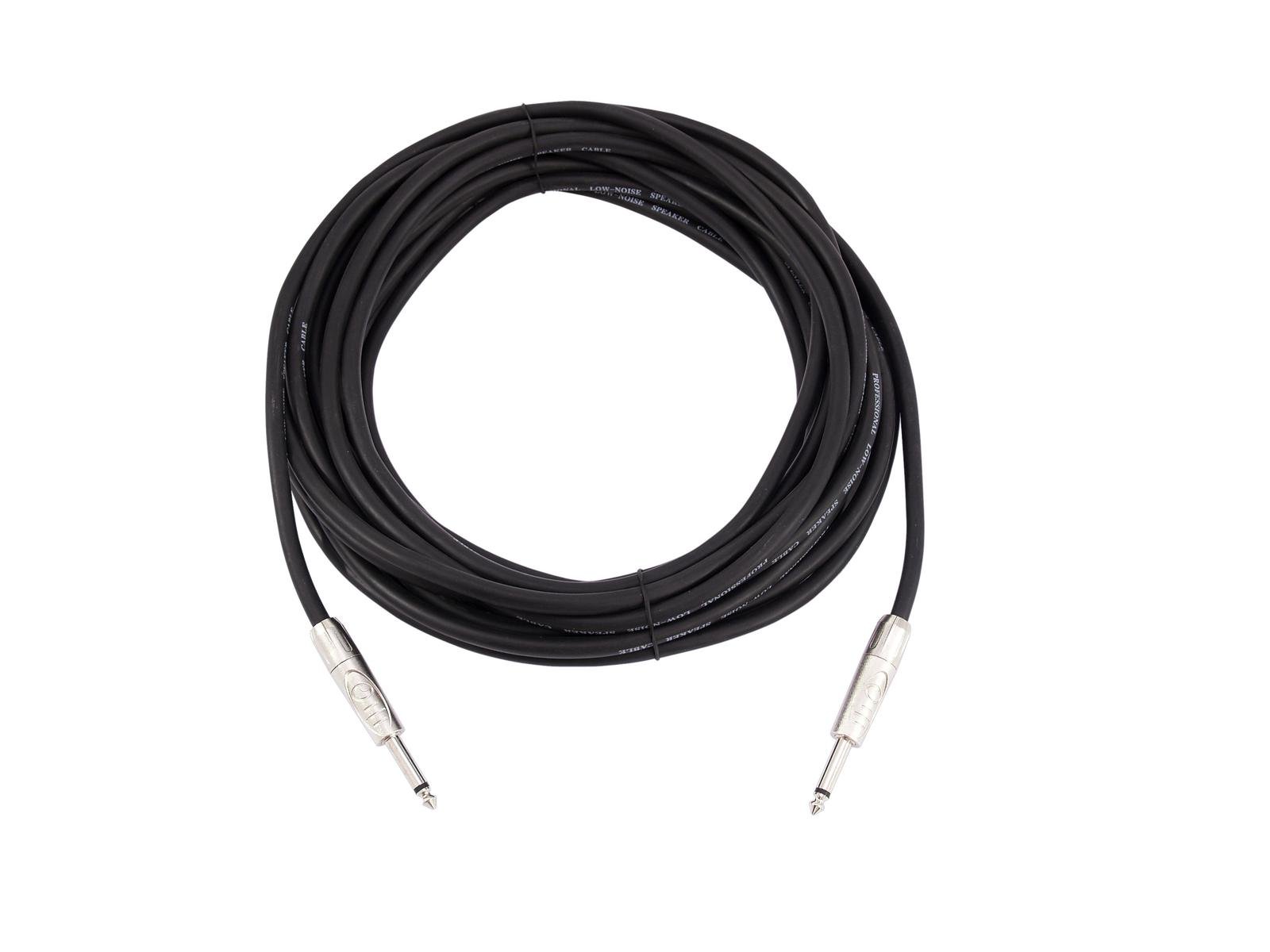 OMNITRONIC Klinkenkabel 6,3 mono sw ROAD