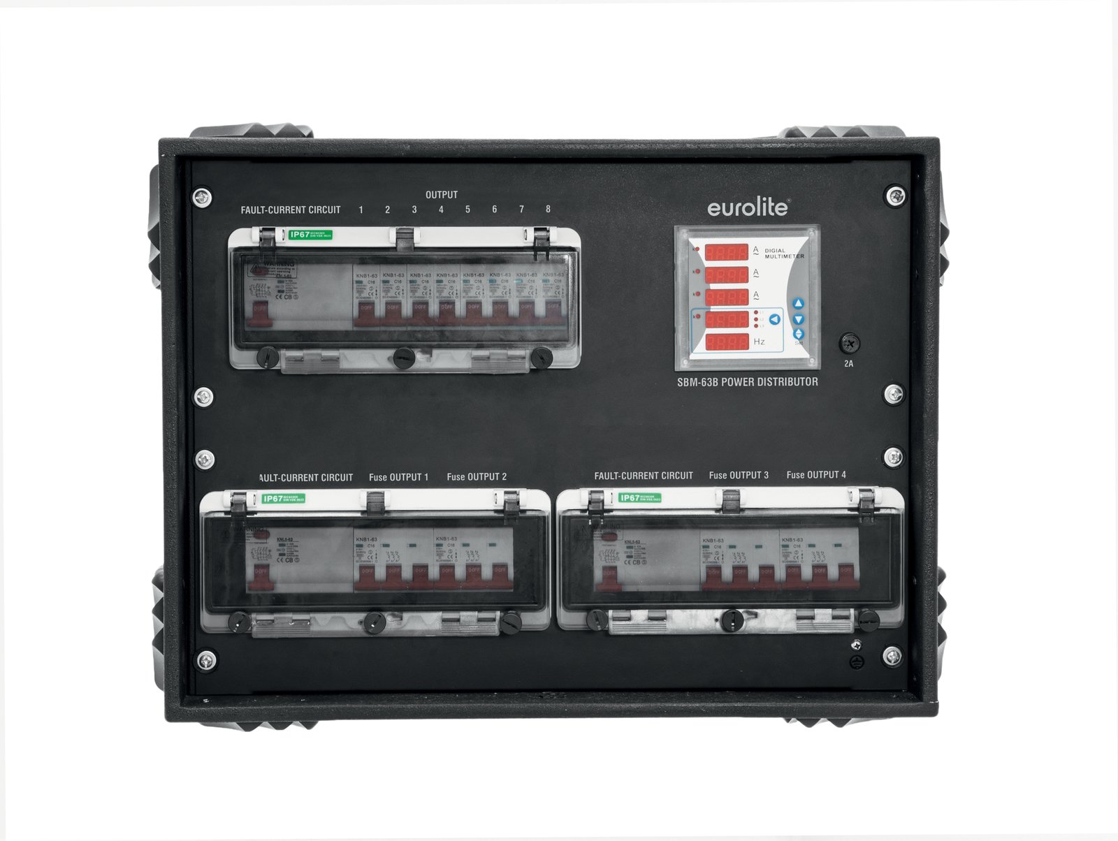 EUROLITE SBM-63B Stromverteiler EUROLITE SBM-63B Stromverteiler