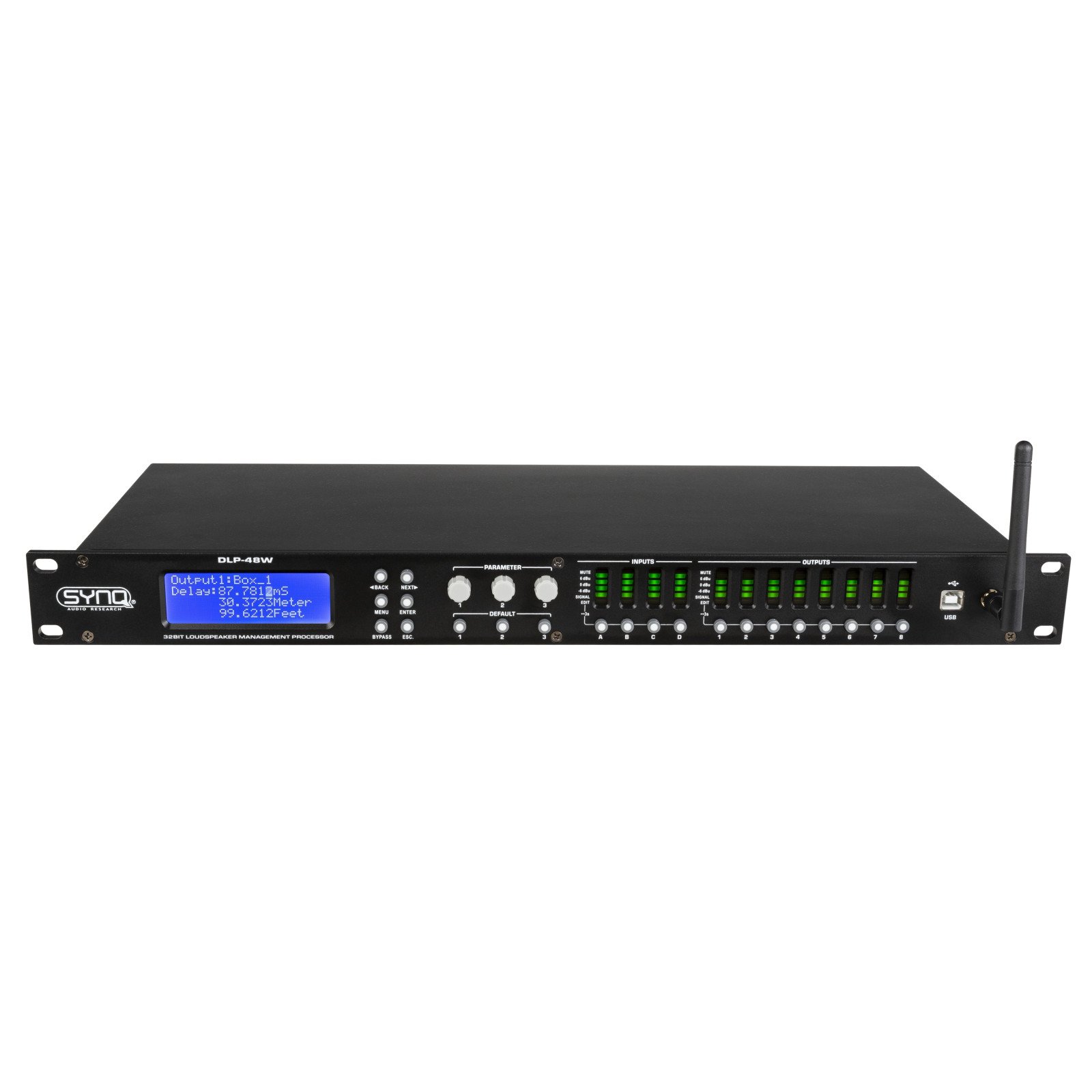 Synq DLP-48W digitales Lautsprechermanagement Synq DLP-48W digitales Lautsprechermanagement