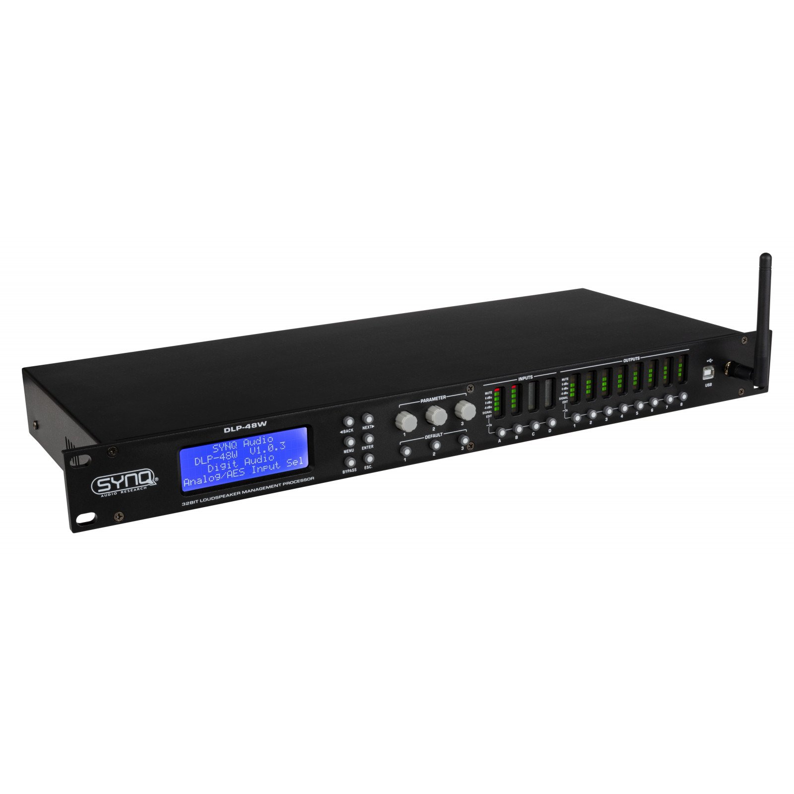 Synq DLP-48W digitales Lautsprechermanagement Synq DLP-48W digitales Lautsprechermanagement