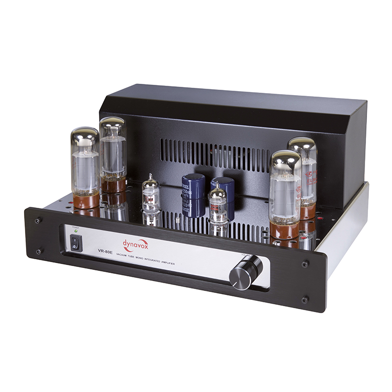 Dynavox VR-80E Mono-Röhrenvollverstärker chrom Dynavox VR-80E Mono-Röhrenvollverstärker chrom
